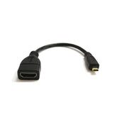 Hdmi Dişi to Micro Hdmi Erkek Ses ve Görüntü Çevirici Kablo